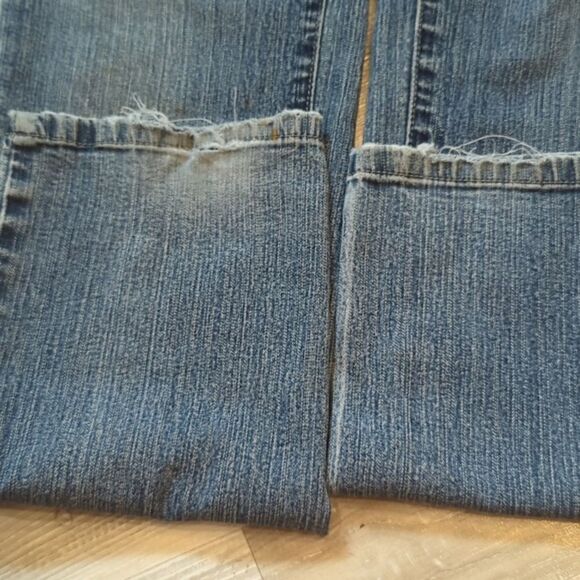 I&M Jeans Women's Size 9 Cotton Stretch Denim Faded Straight‎ Leg - Picture 12 of 12